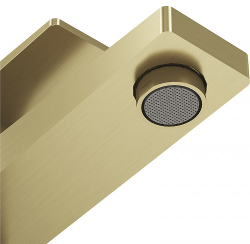 Смеситель для раковины Grossman Classic 520.K35.04.320 Золото брашированное латунь