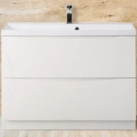 Тумба под раковину BelBagno Marino 70 MARINO-700-2C-PIA-BL-P Bianco Lucido МДФ / ЛДСП