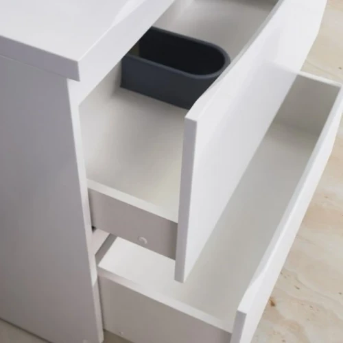 Тумба под раковину BelBagno Marino 70 MARINO-700-2C-PIA-BL-P Bianco Lucido МДФ / ЛДСП
