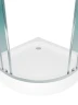 Душевой уголок WellWant Aura 90х90 WWDUSP90C профиль Хром глянцевый стекло прозрачное