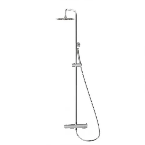 Душевая система Newform X-Steel 316 69650X.50.050 с термостатом цвет Inox