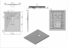 Душевой поддон из искусственного камня Vincea 100x80 VST-4SR8010W Белый матовый
