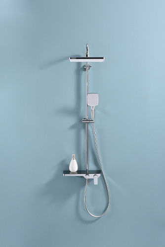 Душевая система Raglo R60.24 Хром латунь на стену