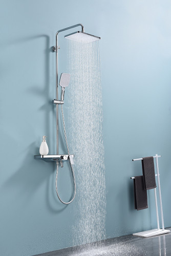 Душевая система Raglo R60.24 Хром латунь на стену