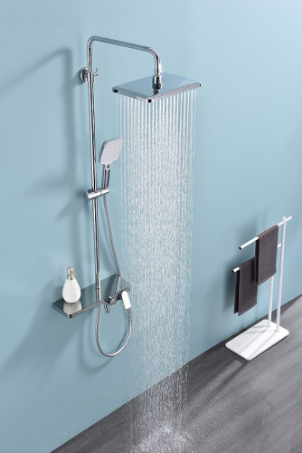 Душевая система Raglo R60.24 Хром латунь на стену