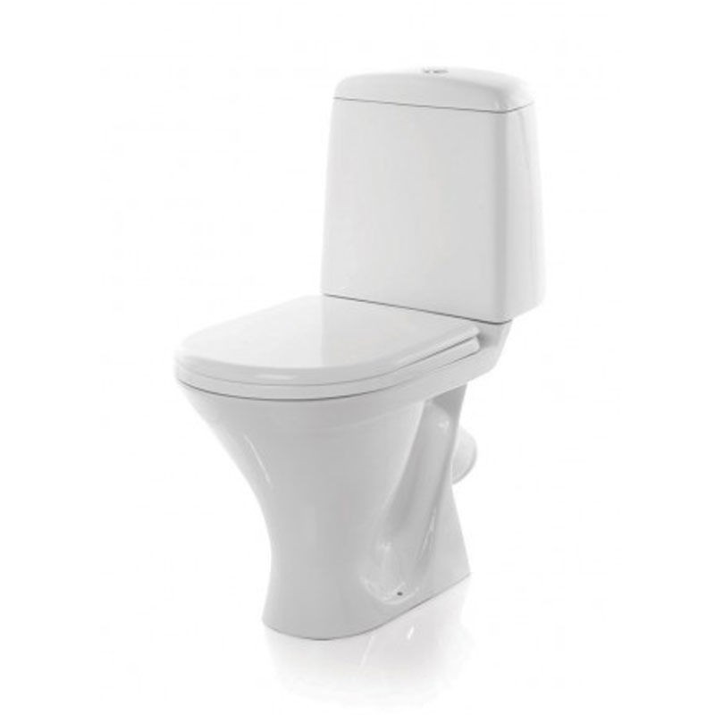 Унитаз Sanita Аттика эконом WC.CC/Attica/1-P/WHT.G/S1 Белый