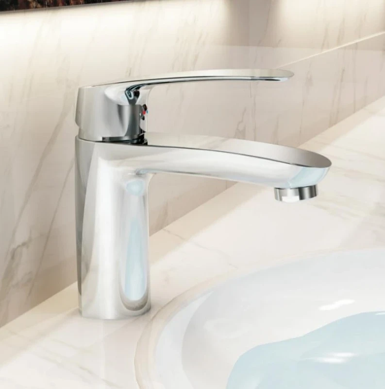 Смеситель для раковины Haiba HB10183 Хром