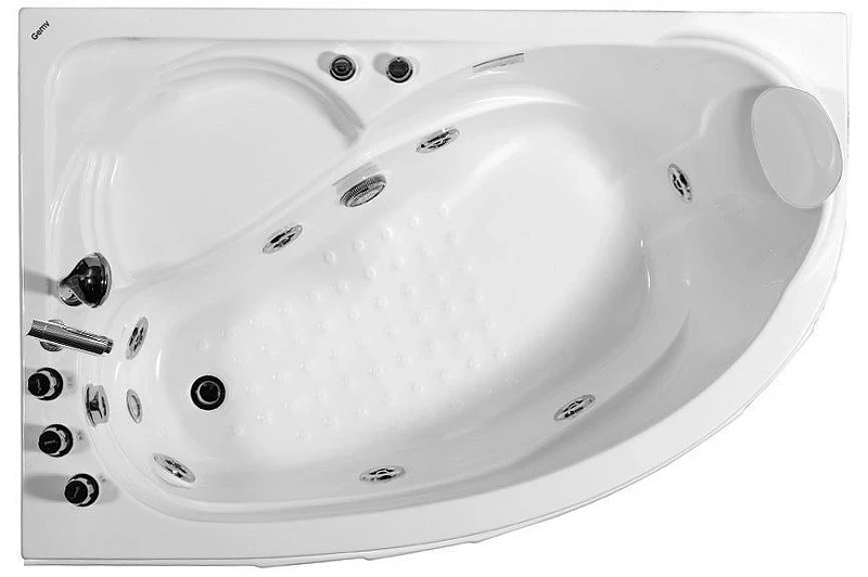 Акриловая ванна Gemy Gemy 150x100 G9009 B L С гидромассажем