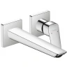 Смеситель для раковины Hansgrohe Fine 71256000 Хром латунь встраиваемый