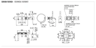 Смеситель для ванны Remer Element ET53D2 цвет Хром