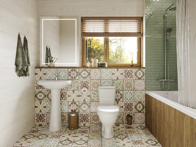 Унитаз компакт Santeri Pro 1.P215.5.S00.00B.F с бачком и сиденьем
