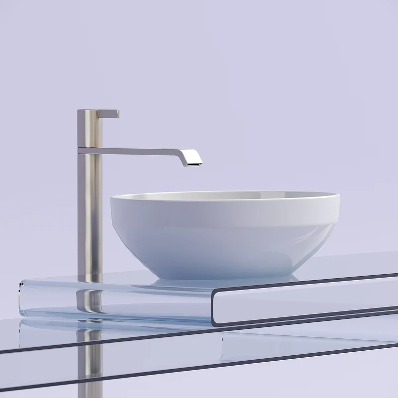 Раковина-чаша Ceramicanova Element 50 CN6056 Белая глянцевая фарфор накладная