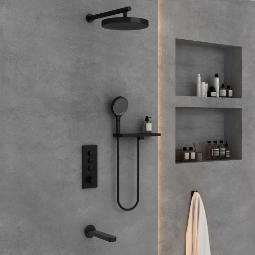 Душевая система Vincea Inspire VSFW-433TI5RMB цвет Матовый черный