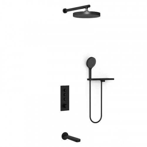 Душевая система Vincea Inspire VSFW-433TI5RMB цвет Матовый черный