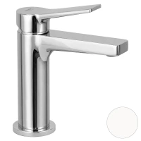 Смеситель для раковины Remer Slash Dot SL12BO цвет Белый матовый