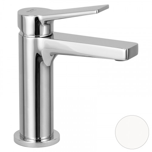 Смеситель для раковины Remer Slash Dot SL12BO цвет Белый матовый