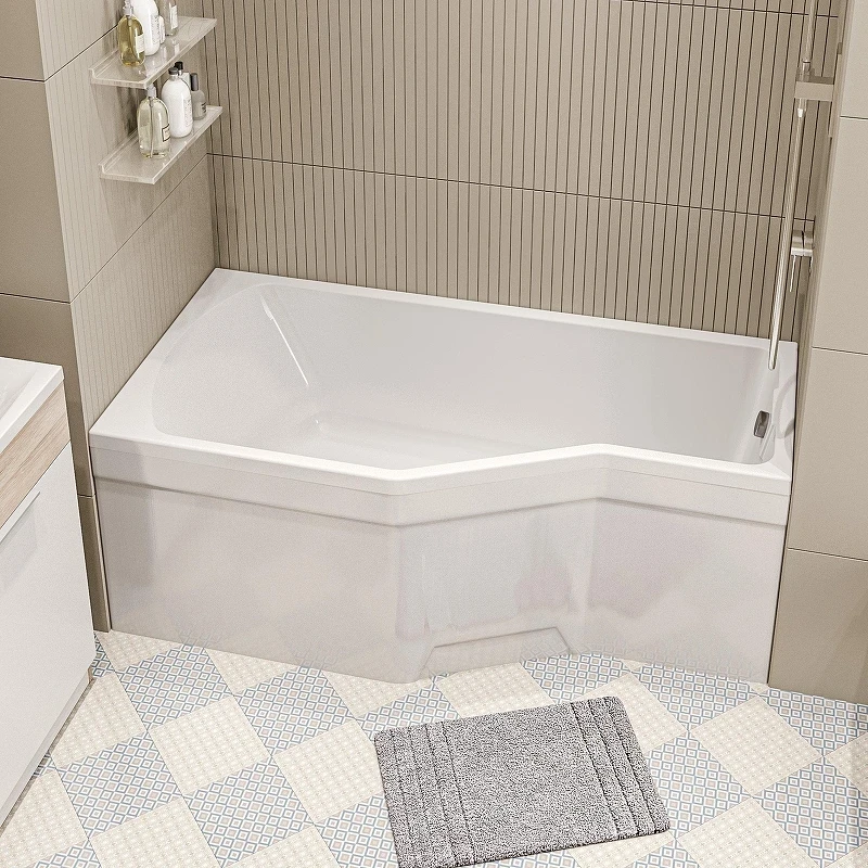 Акриловая ванна Creto Karmen 150х75 L 33-15075L цвет Белый