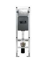 Инсталляция WeltWasser WW Amberg 350 ST MT-CR 10000008215 для унитаза с клавишей смыва цвет Хром матовый