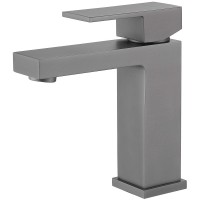 Смеситель для раковины Abber Daheim AF8210NG Никель латунь