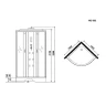 Душевая кабина Niagara Ultra 100x100 NG-302-01 с гидромассажем