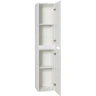 Шкаф пенал BelBagno 32 ACQUA-1600-2A-SC-BL-P подвесной Bianco Lucido МДФ / ЛДСП
