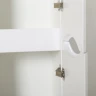 Шкаф пенал BelBagno 32 ACQUA-1600-2A-SC-BL-P подвесной Bianco Lucido МДФ / ЛДСП