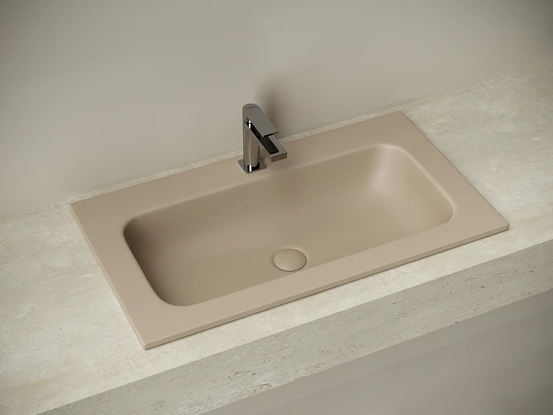 Раковина Ceramicanova GRACE 81 CN7012MC цвет Капучино матовый