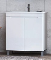 Тумба под раковину Vigo Grani 75 tn.GRI.OSK.75.2D Белая МДФ / ЛДСП