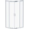 Душевой уголок Damixa Skyline 90x90 DX35WG-301-090MT профиль Хром матовый стекло прозрачное
