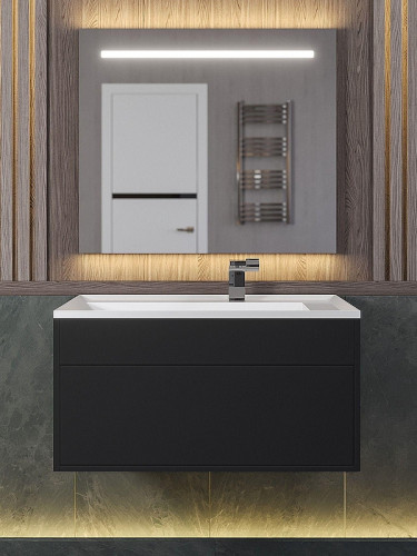 Раковина Uperwood Lotus Premium 80 35490000000 цвет Белый глянцевый