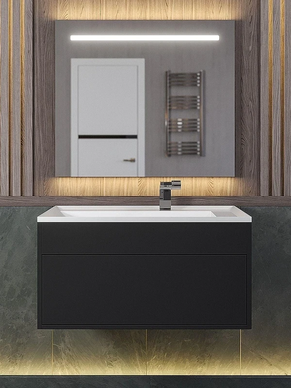 Раковина Uperwood Lotus Premium 80 35490000000 цвет Белый глянцевый