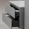 Тумба под раковину Sancos Folk 100 FL100GS подвесная Grey soft МДФ / ЛДСП