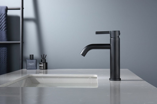 Смеситель для раковины Splenka S221.10.06 Черный матовый