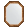 Зеркало Evoform Octagon 57х72 BY 7079 в багетной раме - Состаренная бронза 66