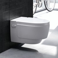 Унитаз биде Geberit AquaClean Mera Comfort 146.214.11.1 Белый альпин фаянс подвесной
