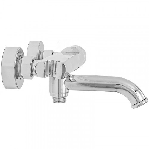 Смеситель для ванны Orange Pure M02-100cr Хром латунь на стену