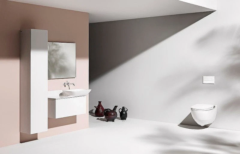 Раковина Laufen Ino 90 R 8.1330.1.000.104.1 Белая