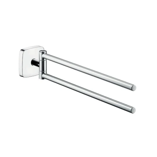 Полотенцедержатель Hansgrohe 41512000 двойной цвет Хром