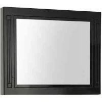 Зеркало BelBagno Atria 100 ATRIA-SPC-1000-NL Nero Laccato Lucido МДФ / ЛДСП, стекло