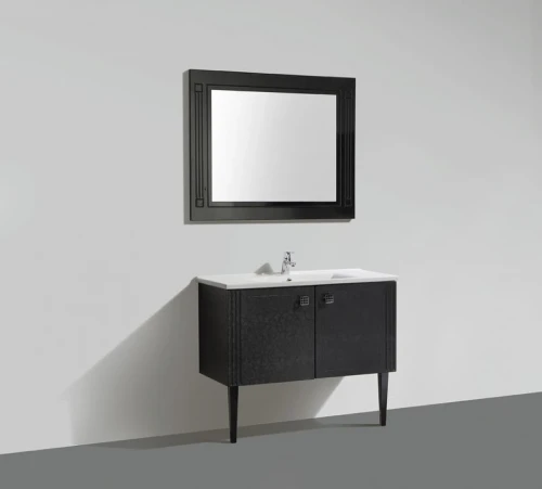 Зеркало BelBagno Atria 100 ATRIA-SPC-1000-NL Nero Laccato Lucido МДФ / ЛДСП, стекло