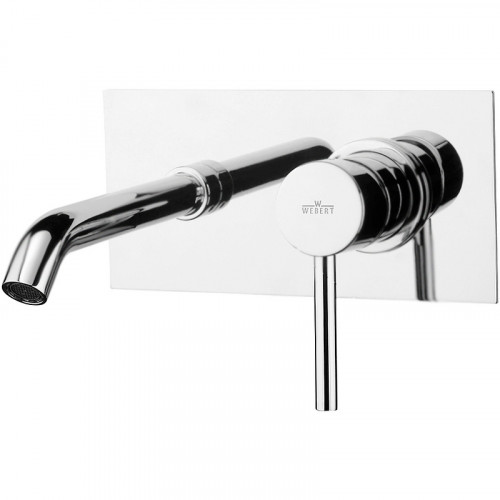 Смеситель для раковины Webert Elio EL830606015 Хром встраиваемый