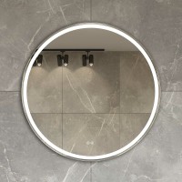 Зеркало Vincea 80 VLM-3DE800-2 с подсветкой c сенсорным выключателем, диммером и антизапотеванием стекло