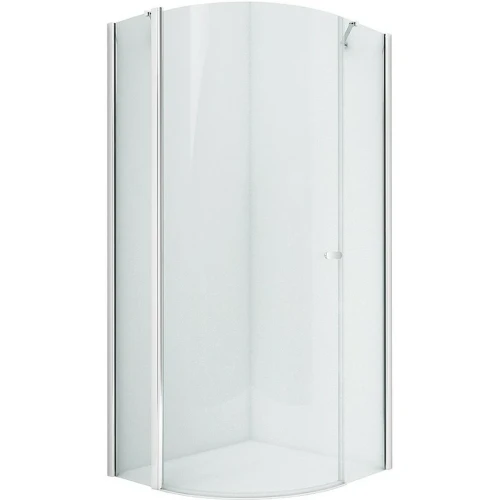 Душевой уголок New Trendy New Soleo Chrome 90х90 K-0416 профиль Хром стекло прозрачное