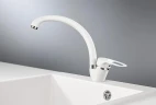 Смеситель для кухни Granula Standart 03-ST цвет Белый