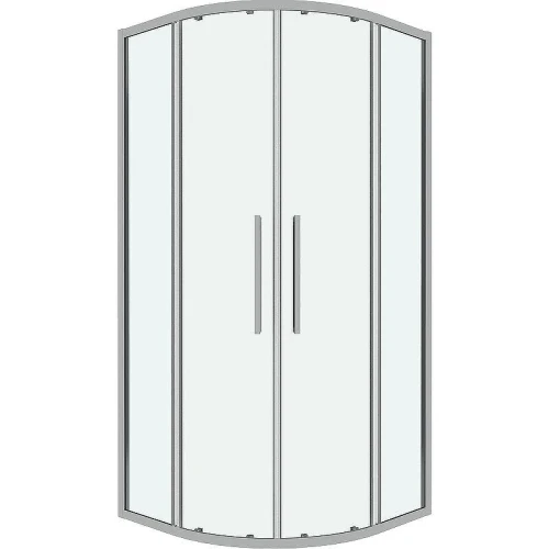 Душевой уголок Grossman Cosmo 90х90 301.K33.02.9090.10.00 профиль Хром стекло прозрачное