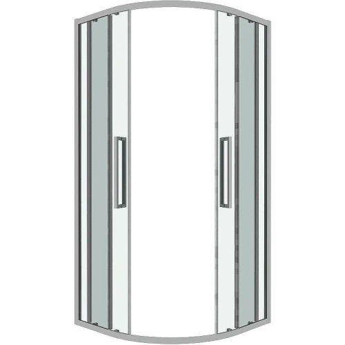 Душевой уголок Grossman Cosmo 90х90 301.K33.02.9090.10.00 профиль Хром стекло прозрачное