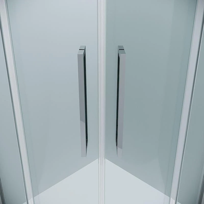 Душевой уголок Grossman Cosmo 90х90 301.K33.02.9090.10.00 профиль Хром стекло прозрачное