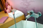 Смеситель для ванны Webert Kimono KI850102015 Хром на стену