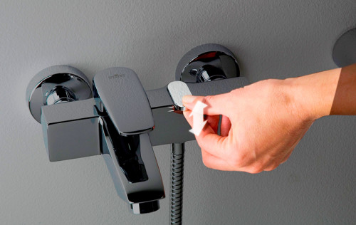 Смеситель для ванны Webert Kimono KI850102015 Хром на стену