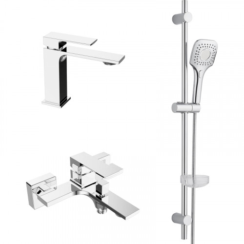 Комплект смесителей Orange Lutz M04-311cr Хром